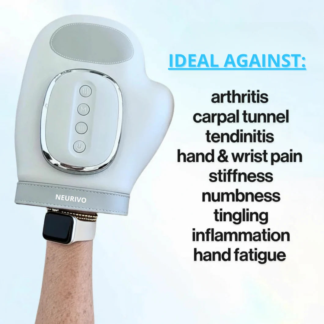 Neurivo™ Hand Massager for Arthritis, Carpal Tunnel & Joint Pain