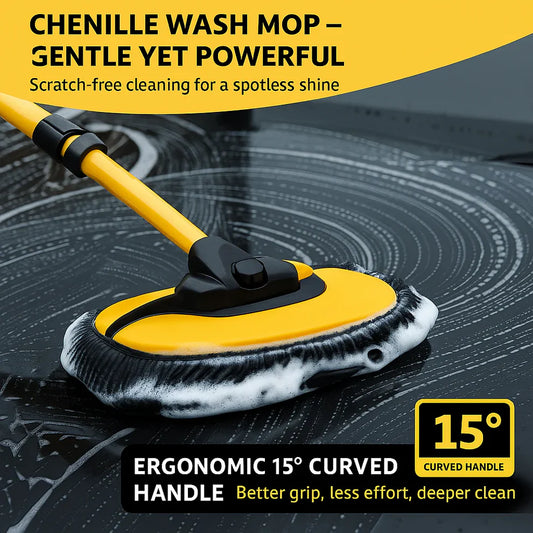 EzyClean™ Extendable Car Wash Mop