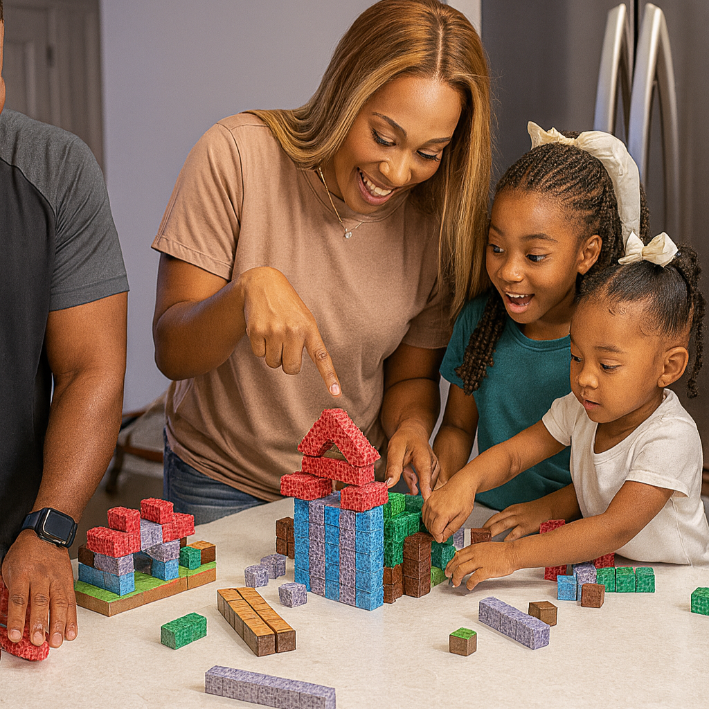 Magnetic Building Blocks Set (100pcs)