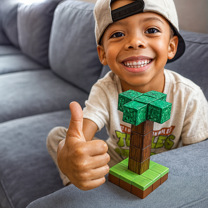 Magnetic Building Blocks Set (100pcs)