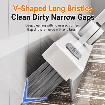 V-Shaped Gap Floor Scrub Brush