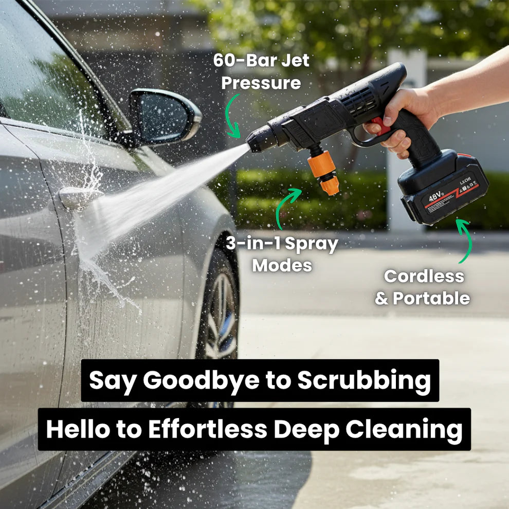 M70 PRO™ Cordless Jet Washer + 2 FREE Batteries