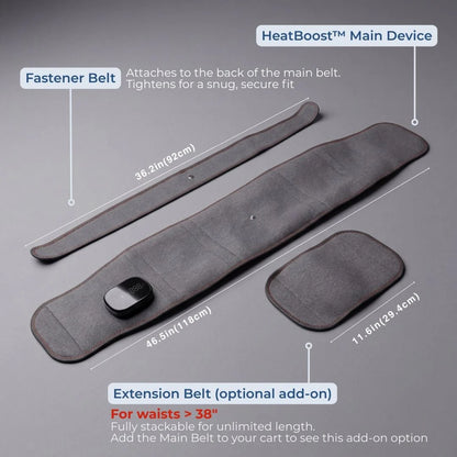 HeatBoost™ Red Light Lumbar Massager