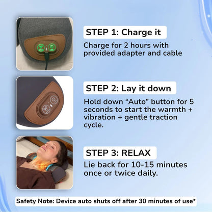 Callixe™ 3-in-1 Traction Massager