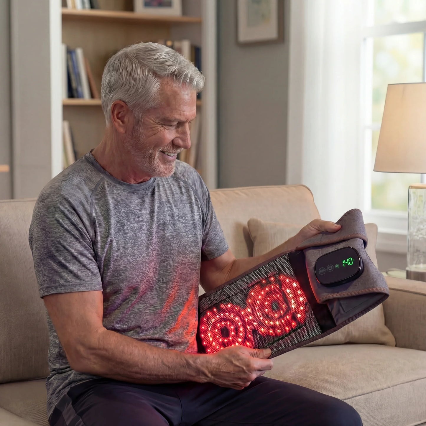 HeatBoost™ Red Light Lumbar Massager