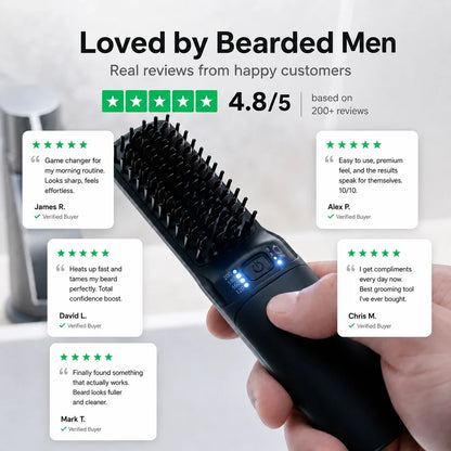 ForgeBrush™ Beard Straightener