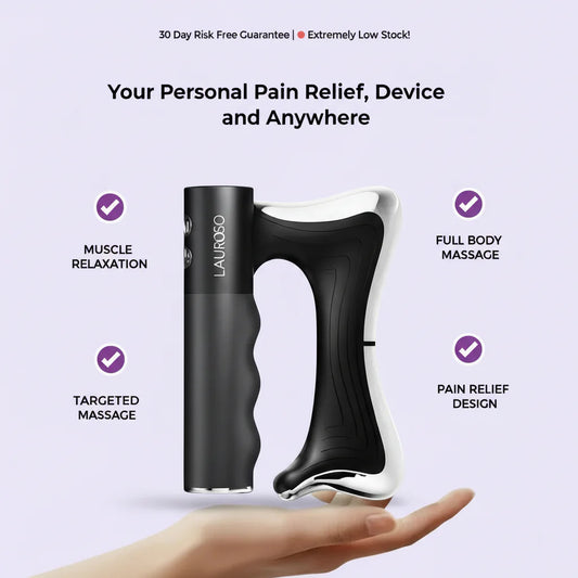 Lauroso™ 3-in-1 Electric Fascia Body Massager